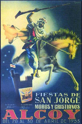Fiestas de Moros y Cristianos en honor de San Jorge  